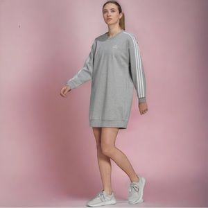 adidas Originals Dresses Adidas Essentials 3stripe Crew Dress